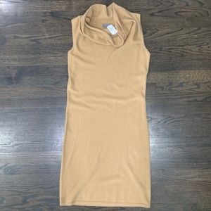Neiman Marcus cashmere cowl neck dress